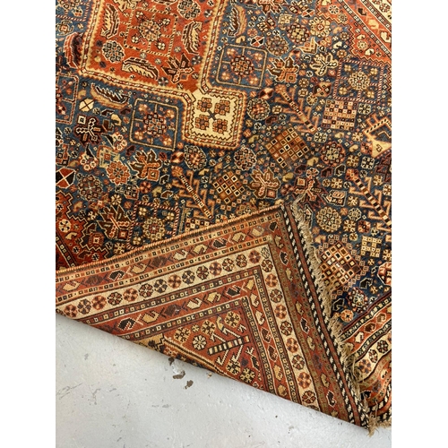 282 - Late 19th centuryA Qashqai carpetDimensions:212 cm x 128 cm