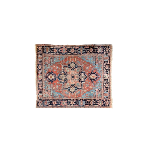 300 - PersianAntiqueA fine Heriz (?) carpetProperty of a gentlemanFrom the collection of Peter RoeDimensio... 