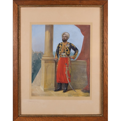 507 - French19th centuryA Portrait of an Officer, called Elysce - Charles Duchemin, born in Guadeloupe 183... 