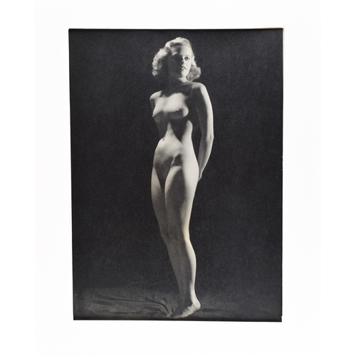 634 - John Everard (British)A Female Nude PortraitStamped verso, 'Copyright photograph by / John Everard /... 