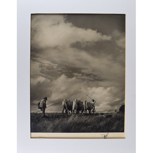 635 - Horace Roye (British, 1906-2002)A group of six photographs[a] Amenon, France[b] James Mason, in the ... 