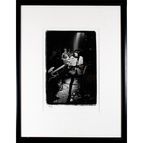 633A - David Corio (British, b. 1960)Chrissie Hynde with The Pretenders, 1979Giclée print, printed laterEdi... 