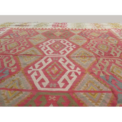 328 - 20th centuryAn Anatolian kilimSquare ShapeDimensions:250 cm (L) x 240 cm (W)... 