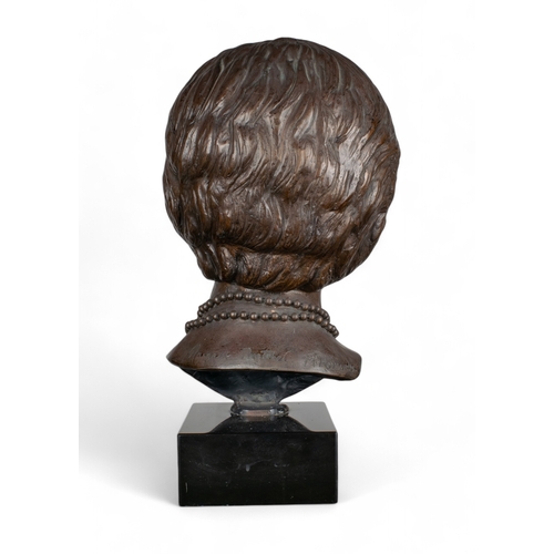 210 - Margarita HernandezPortrait bust of Baroness Margaret Thatcherc. 2008Bronze, edition of 2Signed 'M H... 