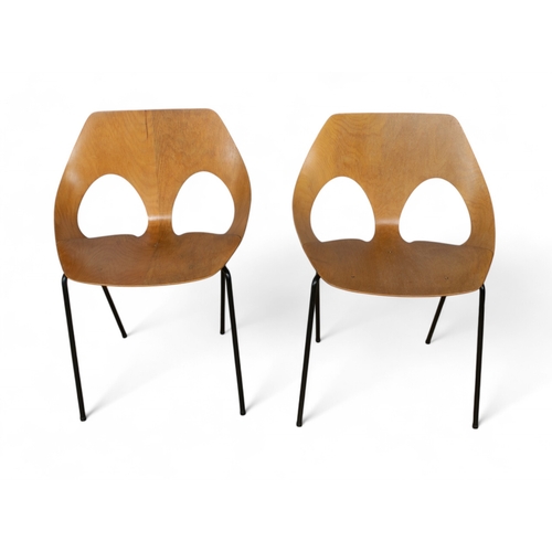 273 - Carl Jacobs and Frank Guille for Kandya1950sA pair of C3 Jason chairsDimensions:30 in. (H) x 20.5 in... 