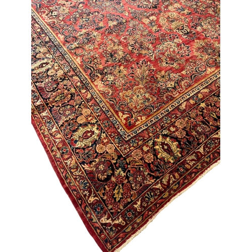 329 - Persianearly 20th centuryA Sarough carpetDimensions:585 cm (L) x 270 cm (W)... 