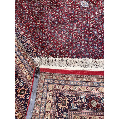 307 - A large Bijar carpetProvenance:Bought in 1938 by Arthur T Gregorian of Lower Newton, Boston, USA, pu... 