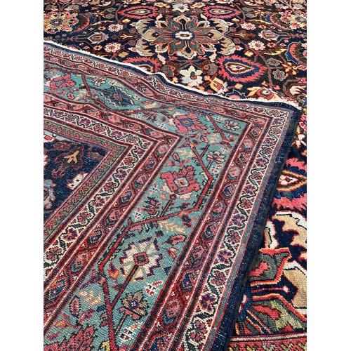 322 - Ziegler MahalA carpet with blue ground coloursDimensions:530 cm (L) x 430 cm (W)... 