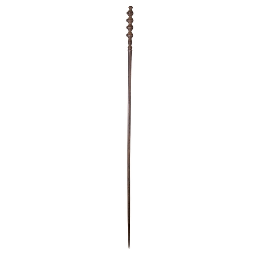 556 - AntiqueA Masai warrior's spear, with fine carvingProperty of a ladyDimensions:69 in. (H)... 