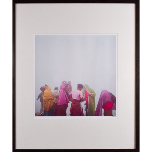 634 - Doug Hall (American, b. 1944)Indian women2002Photograph Edition 6/50Signed and dated in pencil in th... 