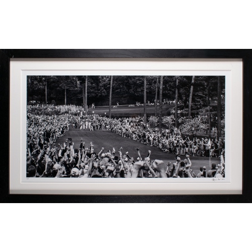 635 - David Yarrow (Scottish, b. 1966), The Moment (Gary Player's hole-in-one), Augusta, USA, 2016Archival... 