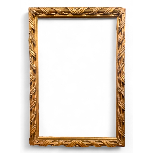 659 - 18th/19th centuryA carved and gilded frameTo be sold without reserveDimensions:56 in. (H) x 36 in. (... 