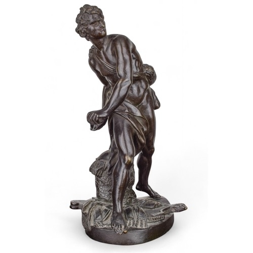 694 - After Gian Lorenzo Bernini (Italian, 1598-1680)DavidBronzeProperty of a gentlemanFrom the collection... 