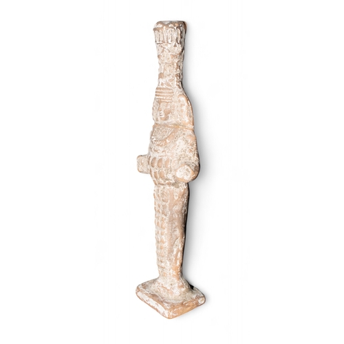 702 - A small carved clay figurine of Diana of Ephesus To be sold without reserveDimensions: 8.5 in. (H) x... 