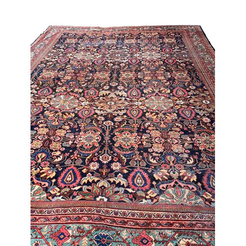 322 - Ziegler MahalA carpet with blue ground coloursDimensions:530 cm (L) x 430 cm (W)... 