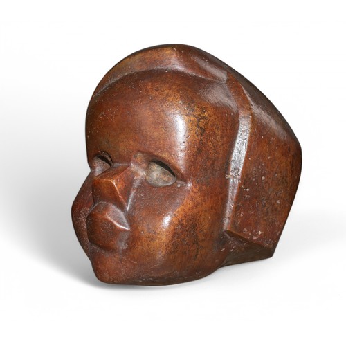 363A - Eric Kennington (British, 1888-1960)Baby Head, 1925-1928Stamped, 'EHK'BronzeEdition 1/9Dimensions:13... 