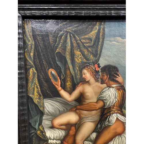 354 - Circle of Frans Floris (Flemish, 1520-1570)Mars and VenusOil on canvasProperty of a gentlemanFrom th... 