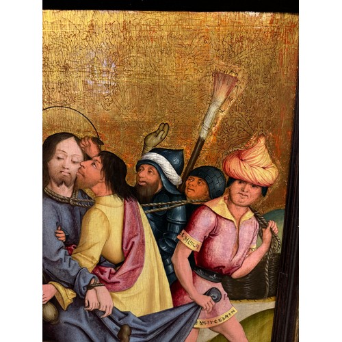 335 - Attributed to the Master of the Lyversberg PassionCologne School, circa 1470The Betrayal of Christ i... 