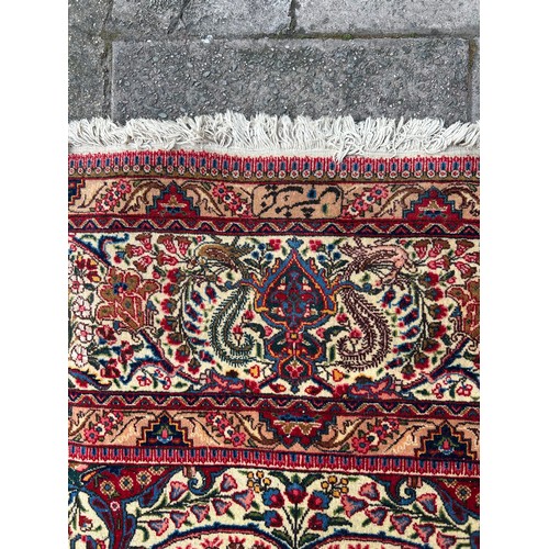 285 - A Tabriz carpetSignedProperty of a nobleman Dimensions:422 cm. (L) x 297 cm. (W)... 