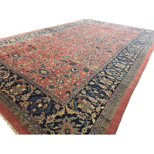 287 - AntiqueA Ziegler Mahal carpetDimensions:585 cm (L) x 375 cm (W)... 