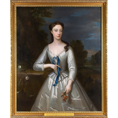 378 - Circle of Charles Jervas (Irish, 1675-1739) Lady Charlotte Anne Montagu, wife of the 2nd Viscount To... 