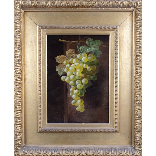 388 - 19th centuryStill life of grapesOil on canvasDimensions:(Frame) 23.5 in. (H) x 19.5 in. (W)(Canvas) ... 