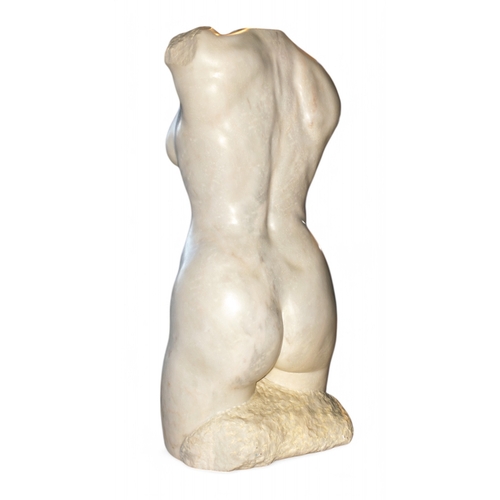 611 - Eric Sandri (French, b. 1961)A marble female figureSigned 'Sandri. E' to baseProperty of a noblemanD... 