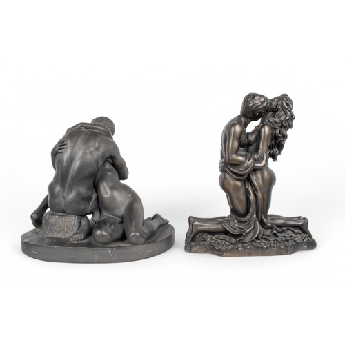 631 - Stephen Abel Sinding (Norwegian, 1846–1922)Two figuresCast from a modelSigned, titled and date... 