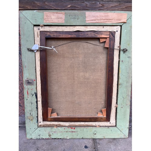 417 - Dod Procter (British, 1890-1972)Portrait of Violet Mann1923Oil on canvasLabel inscribed verso, 'Modl... 