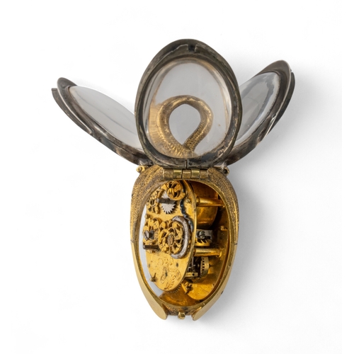 86 - Jean II Rousseau, Geneva, circa 1640An important one-handed pre-balanced verge watch in the form of ... 