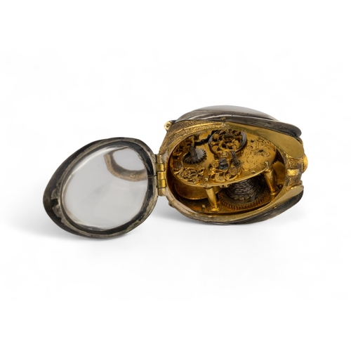 86 - Jean II Rousseau, Geneva, circa 1640An important one-handed pre-balanced verge watch in the form of ... 