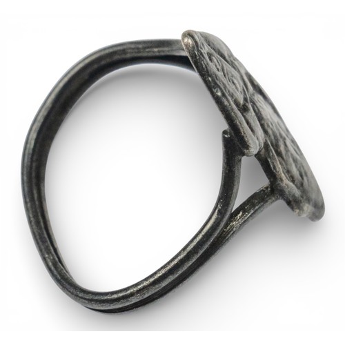 40 - Englishc. 1650sA figural mourning ring, possibly King Charles IEx-Gordon of&nbsp;FetternearTo be sol... 