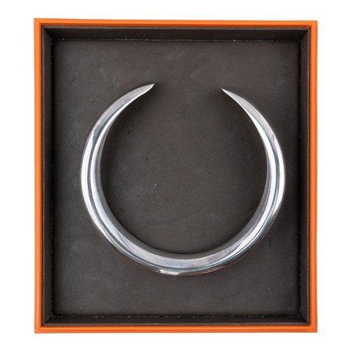 30 - HermèsTorque Mombasa necklaceStamped, 'Hermès Ag 925'Weight approx: 71 grams