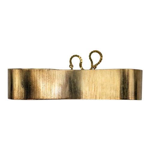 95 - 1970s, A highly flexible 9k gold textured braceletWidth: 1.6 cm.Total weight: Approx. 53.3 g.... 