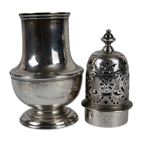 151 - George II, A Samuel Wood silver sugar sifterHallmarked London, 1731. With maker's mark.Height: Appro... 