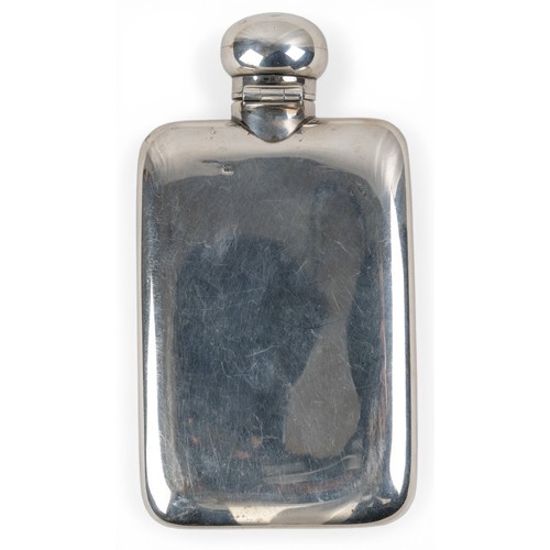 156 - Mappin and WebbA silver hip flaskHallmarked, London, 1926Weight approximately: 130grams... 