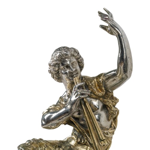 174 - An important Italian silver, silver-gilt and malachite centrepieceRome, circa 1720, Attributed to Gi... 