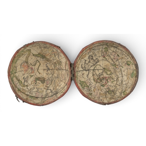 176 - George Adams, A Terrestrial Globe G. Adams, No 60 Fleet Street LondonIn chagrin case&nbsp;Dimensions... 