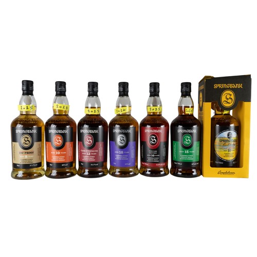 Springbank Collection (7 Bottles)To include:[a] Springbank Local Barley ...