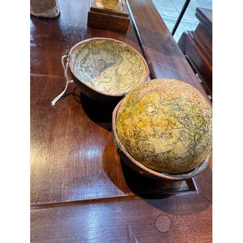 176 - George Adams, A Terrestrial Globe G. Adams, No 60 Fleet Street LondonIn chagrin case&nbsp;Dimensions... 