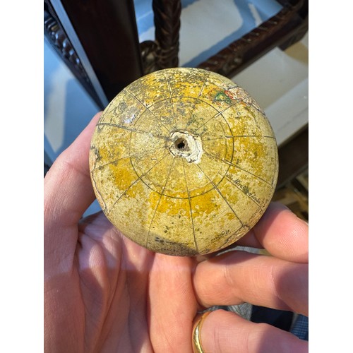 176 - George Adams, A Terrestrial Globe G. Adams, No 60 Fleet Street LondonIn chagrin case&nbsp;Dimensions... 