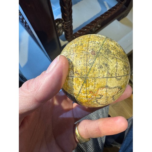 176 - George Adams, A Terrestrial Globe G. Adams, No 60 Fleet Street LondonIn chagrin case&nbsp;Dimensions... 