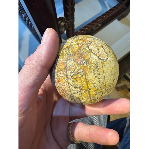 176 - George Adams, A Terrestrial Globe G. Adams, No 60 Fleet Street LondonIn chagrin case&nbsp;Dimensions... 