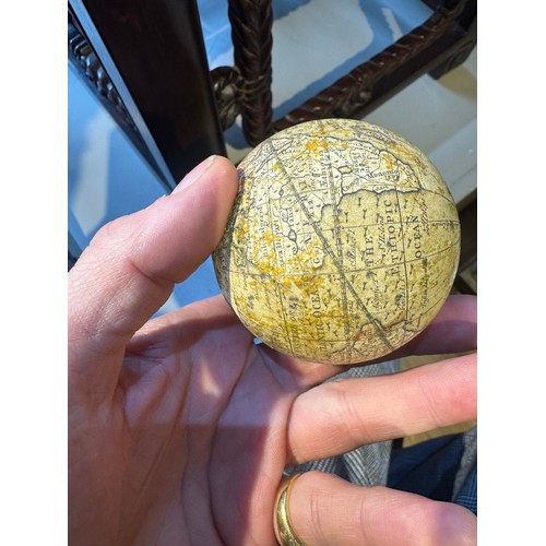 176 - George Adams, A Terrestrial Globe G. Adams, No 60 Fleet Street LondonIn chagrin case&nbsp;Dimensions... 