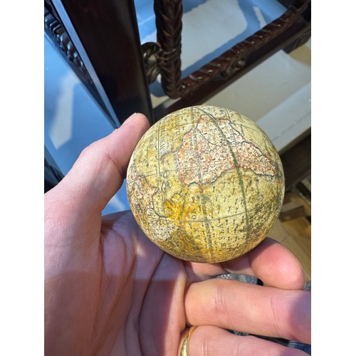 176 - George Adams, A Terrestrial Globe G. Adams, No 60 Fleet Street LondonIn chagrin case&nbsp;Dimensions... 