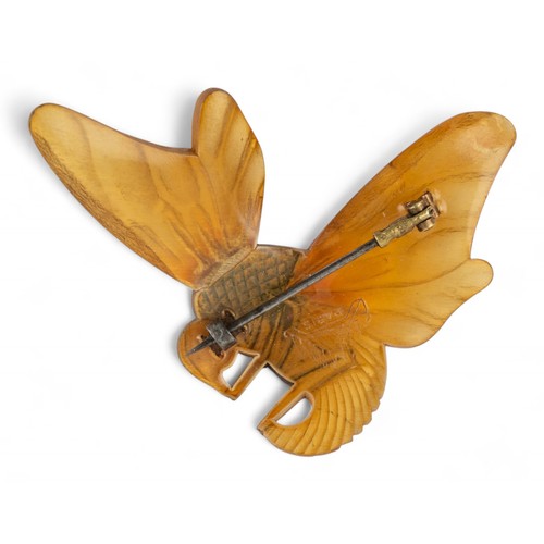 8 - Elamanc, Paris, circa 1900An Art Nouveau stylised bee broochTo be sold without reserve... 