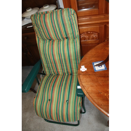 148 - One Padded Garden Lounge Chair