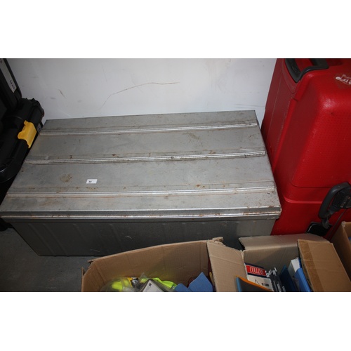 80 - Metal Trunk approximately 39