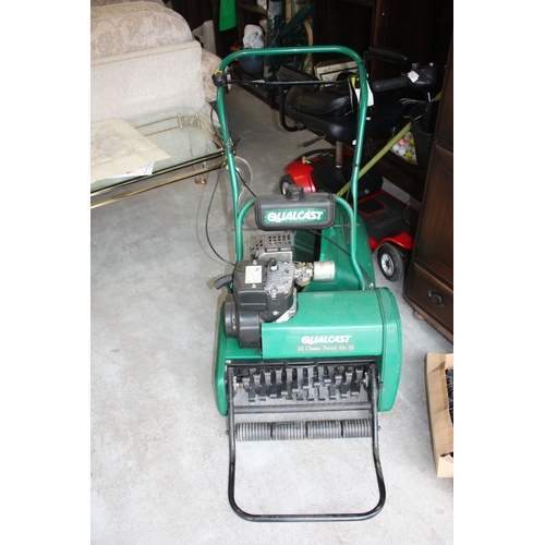 124 - Qualcast Classic Petrol 43S Scarifier