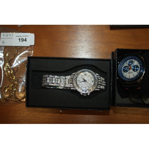 137 - Boxed Daxiaoyu Wrist Watch (Water Resistant Back) and Two 